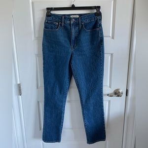 Madewell - The Perfect Vintage Jean in Haight Wash - size 27